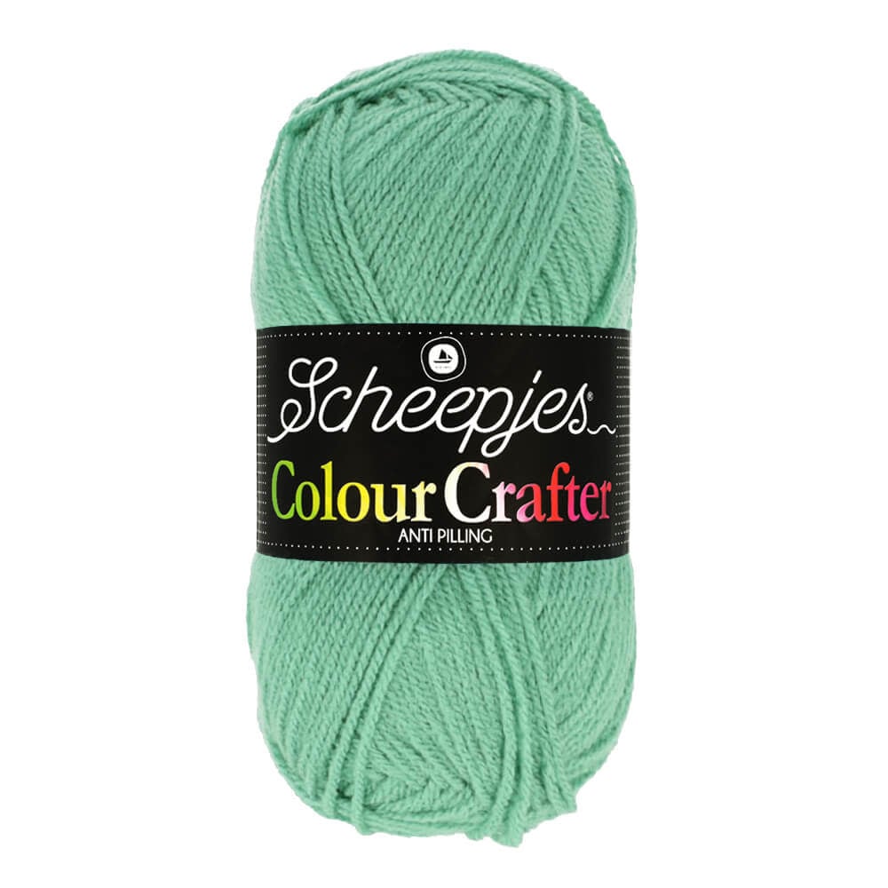 SCHEEPJES Colour Crafter breigaren in kleur 1001 Weert - zijdezacht acryl voor breien en haken