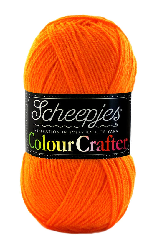 SCHEEPJES Colour Crafter breigaren in kleur 1001 Weert - zijdezacht acryl voor breien en haken
