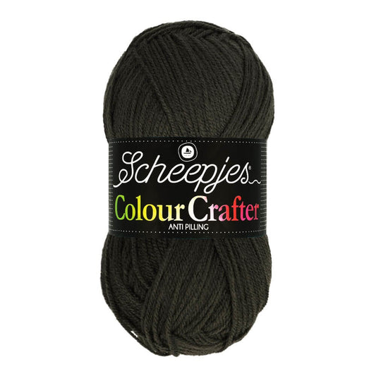 SCHEEPJES Colour Crafter breigaren in kleur 1001 Weert - zijdezacht acryl voor breien en haken