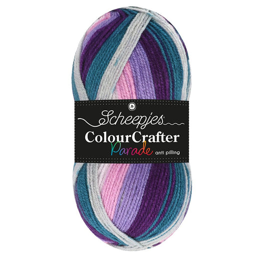 Scheepjes Colour Crafter Parade in Lavender Field – kleurverloopgaren voor breien en haken