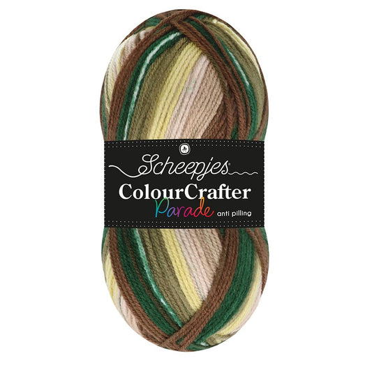 Scheepjes Colour Crafter Parade in Pine Forest – kleurverloopgaren voor breien en haken