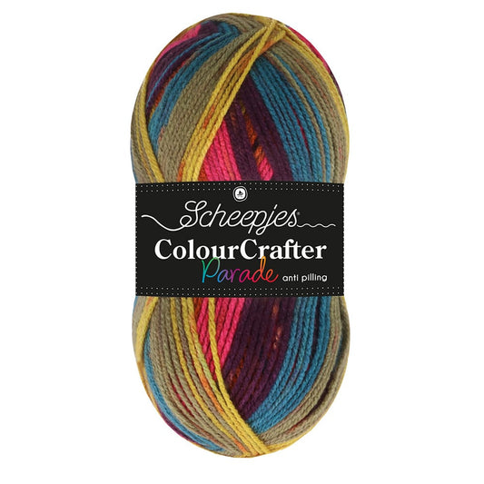 Scheepjes Colour Crafter Parade in Autumn Rainbow – kleurverloopgaren voor breien en haken