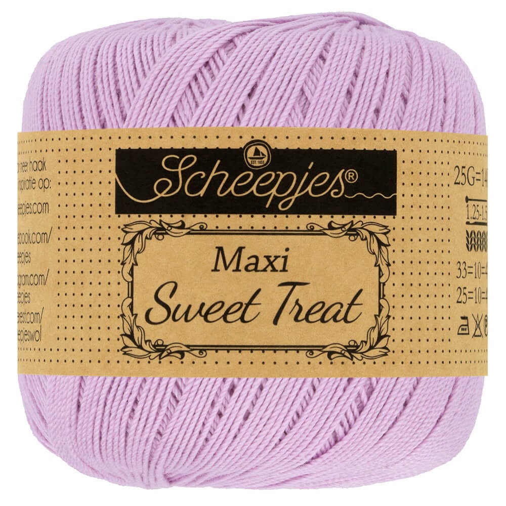Scheepjes Maxi Sweet Treat in Light Orchid – Fijne katoen voor ajourbreien en haakwerk