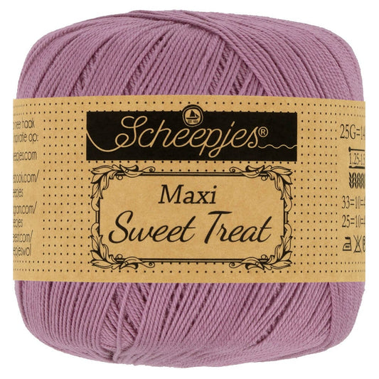 Scheepjes Maxi Sweet Treat in zwart – Fijne katoen voor ajourbreien en haakwerk