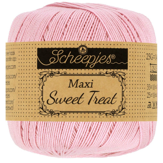 Scheepjes Maxi Sweet Treat in zwart – Fijne katoen voor ajourbreien en haakwerk