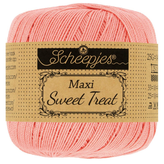 Scheepjes Maxi Sweet Treat in zwart – Fijne katoen voor ajourbreien en haakwerk