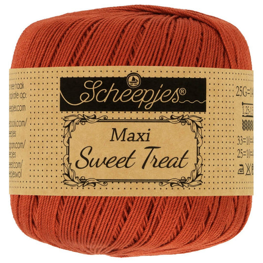 Scheepjes Maxi Sweet Treat in zwart – Fijne katoen voor ajourbreien en haakwerk