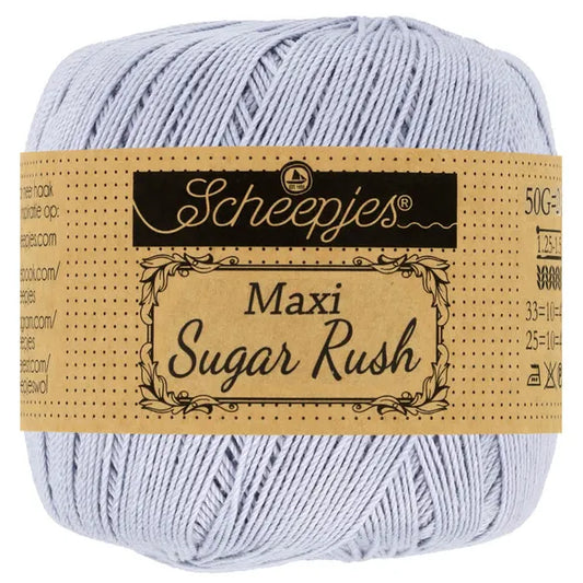 Scheepjes Maxi Sweet Treat in zwart – Fijne katoen voor ajourbreien en haakwerk