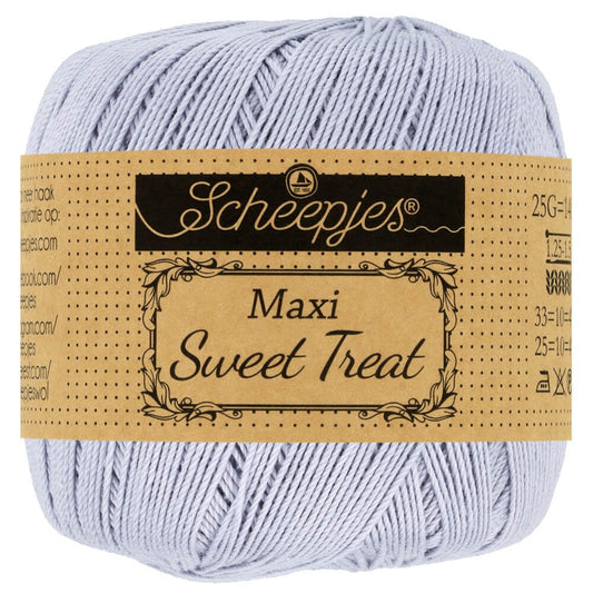 Scheepjes Maxi Sweet Treat in zwart – Fijne katoen voor ajourbreien en haakwerk