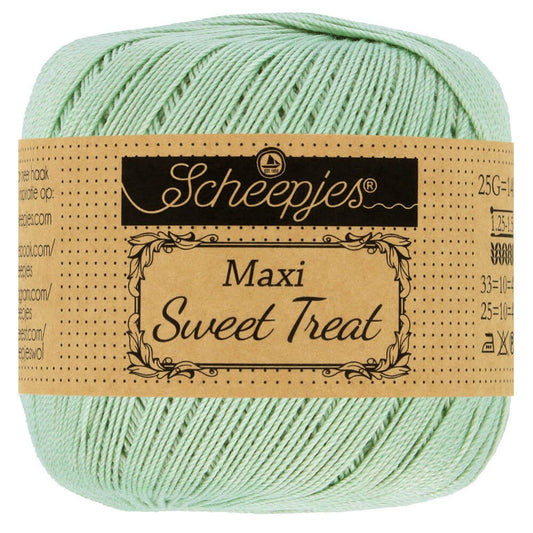 Scheepjes Maxi Sweet Treat in zwart – Fijne katoen voor ajourbreien en haakwerk