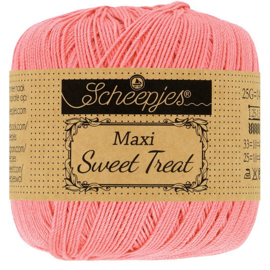 Scheepjes Maxi Sweet Treat in zwart – Fijne katoen voor ajourbreien en haakwerk