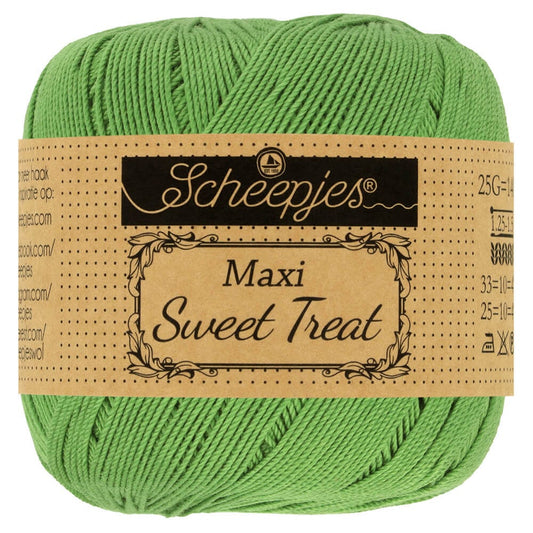 Scheepjes Maxi Sweet Treat in zwart – Fijne katoen voor ajourbreien en haakwerk