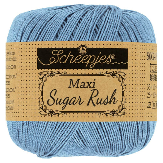 Scheepjes Maxi Sweet Treat in zwart – Fijne katoen voor ajourbreien en haakwerk