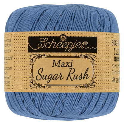 Scheepjes Maxi Sweet Treat in zwart – Fijne katoen voor ajourbreien en haakwerk