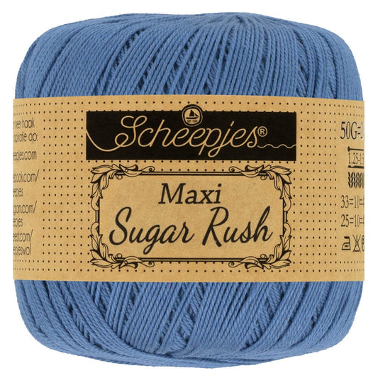 Scheepjes Maxi Sweet Treat in zwart – Fijne katoen voor ajourbreien en haakwerk