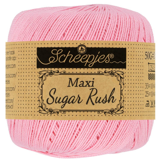 Scheepjes Maxi Sweet Treat in zwart – Fijne katoen voor ajourbreien en haakwerk