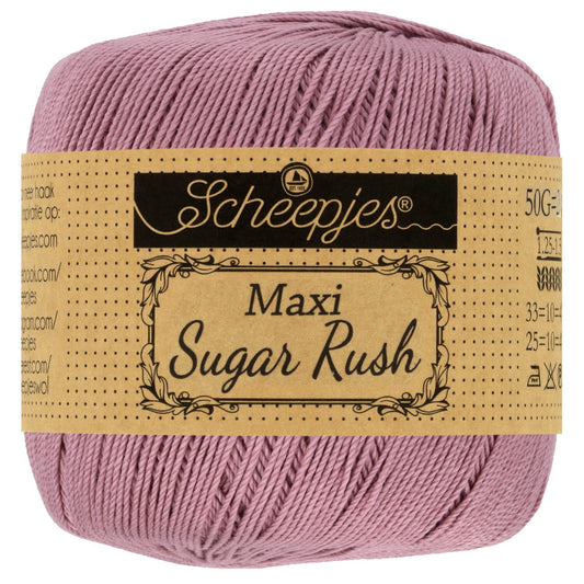 Scheepjes Maxi Sweet Treat in zwart – Fijne katoen voor ajourbreien en haakwerk