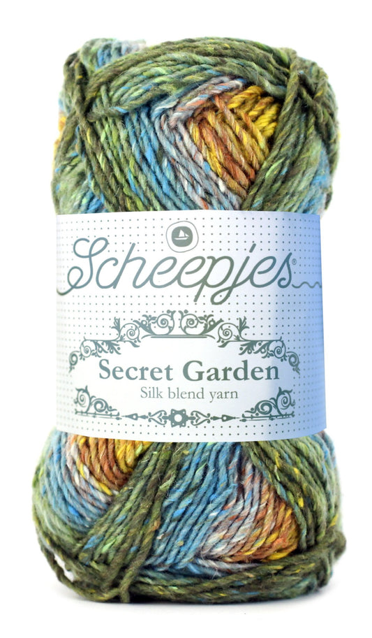 Scheepjes Secret Garden garen in Hidden Pathway - superzacht mengsel van polyester, katoen en zijde