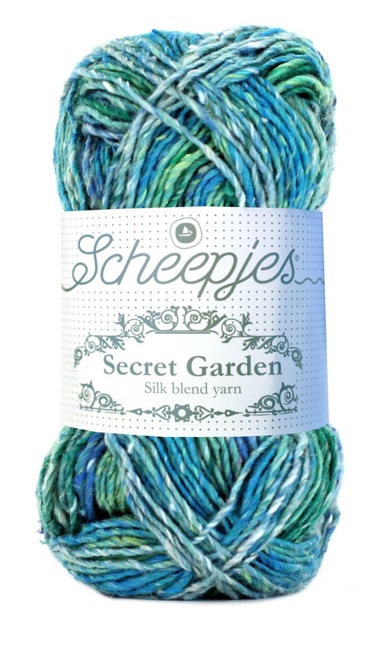 Scheepjes Secret Garden garen in Secluded Lake - perfect voor zacht breiwerk
