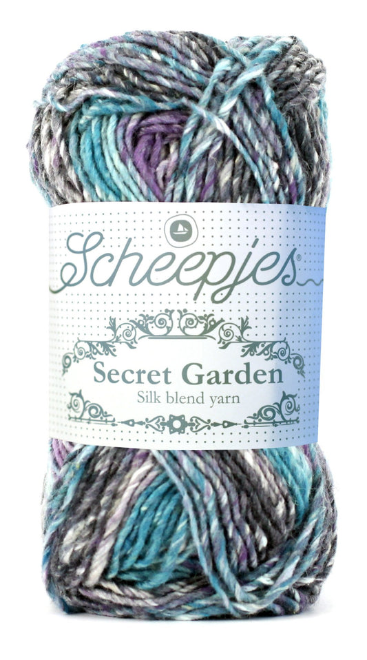 Scheepjes Secret Garden garen in Lavender Beds - luxe textuur voor haakprojecten
