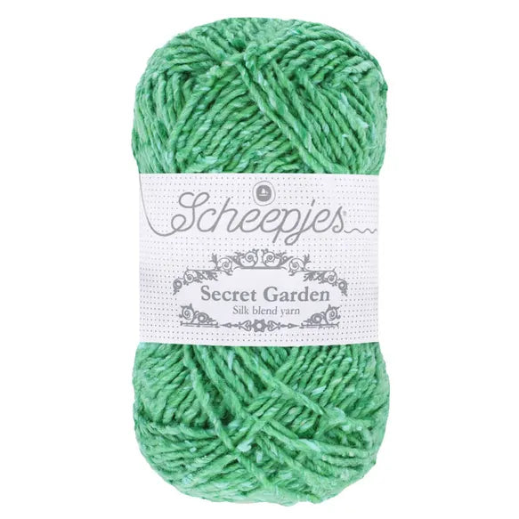 Scheepjes Secret Garden garen in Weeping Willow - superzacht mengsel van polyester, katoen en zijde