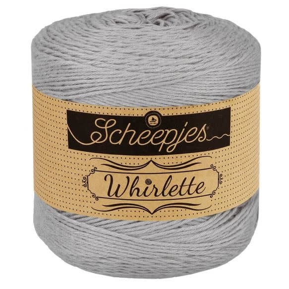 Scheepjes Whirlette breigaren in 852 frosted - 60% katoen 40% acryl voor sjaals en accessoires