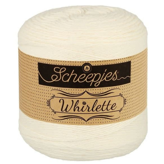 Scheepjes Whirlette breigaren in 860 Ice - 60% katoen 40% acryl voor breien en haken