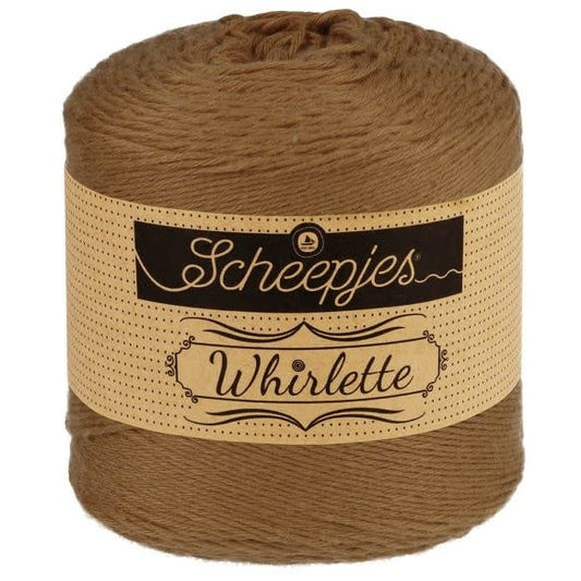 Scheepjes Whirlette breigaren in 887 macadamia - 60% katoen 40% acryl voor gedetailleerde projecten