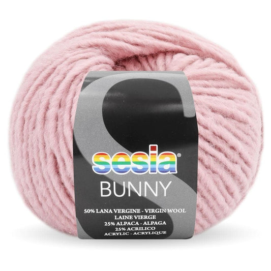SESIA Bunny wol in kleur 43 – zacht en duurzaam brei- en haakgaren