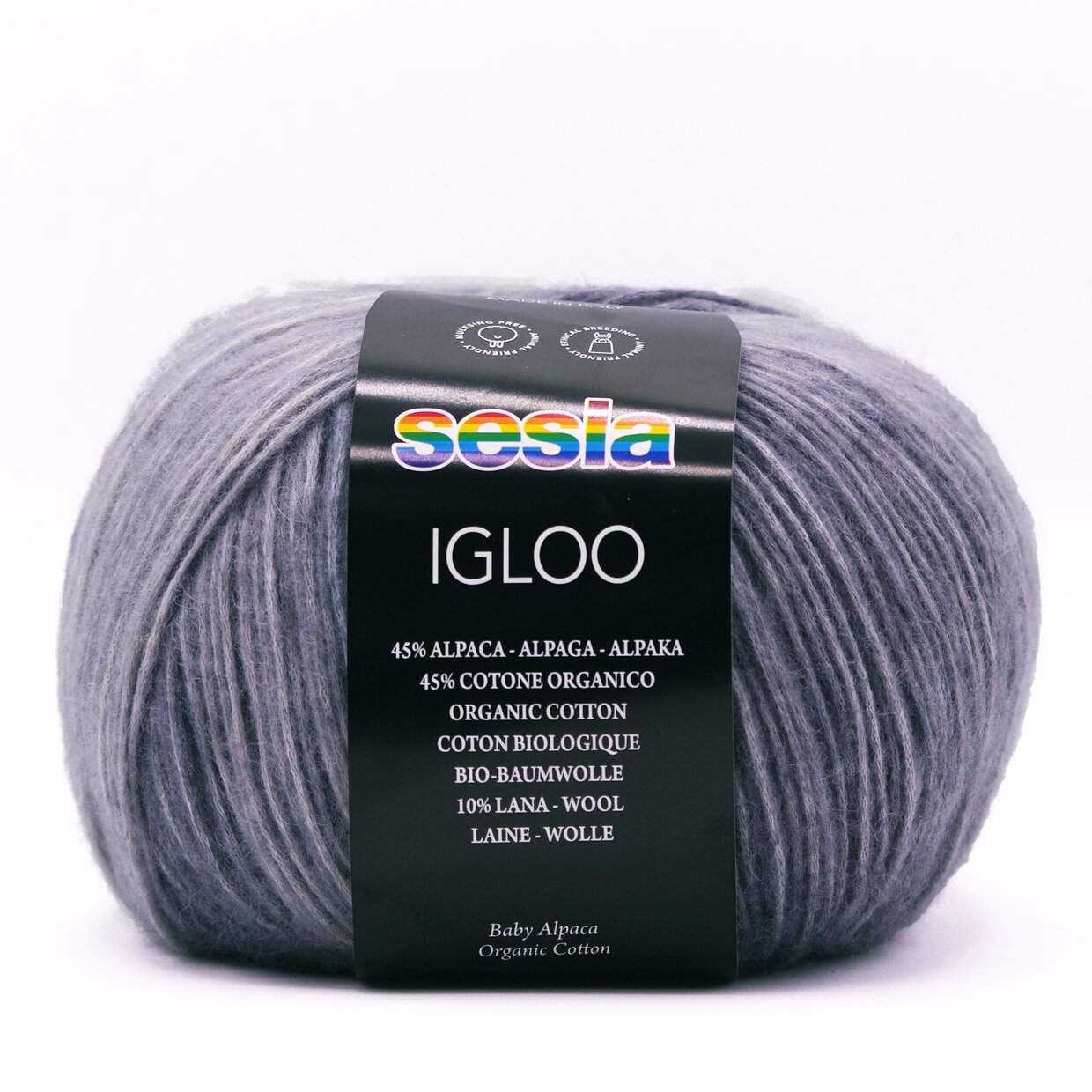 SESIA Igloo breigaren in kleur 461 - volumineus en lichtgewicht garen met kleurverloop
