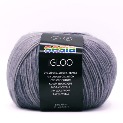 SESIA Igloo breigaren in kleur 461 - volumineus en lichtgewicht garen met kleurverloop