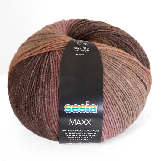 SESIA Maxxi breigaren in kleur 4894 – dikke wol voor warme creaties
