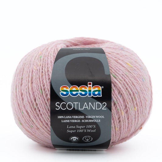Sesia Scotland2 breigaren in kleur 160 - zacht merinowol voor verfijnde breiwerkjes