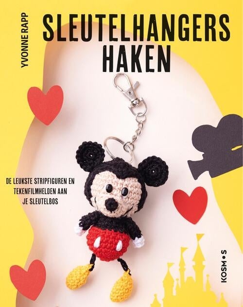 Sleutelhangers haken - Yvonne Rapp - 12 haakpatronen voor filmhelden en stripfiguren