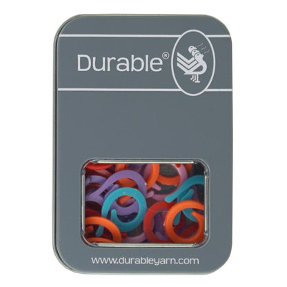 Durable Splitring Steekmarkeerders 19mm – Kunststof steekmarkeerders voor breien en haken