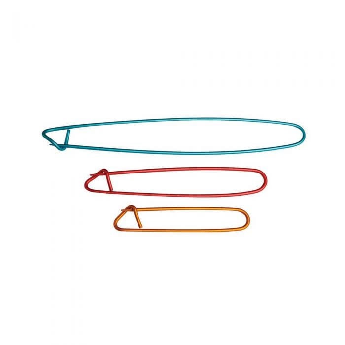 Stekenhouder set 3 stuks – KnitPro – afsluitbare aluminium stekenhouders in verschillende maten