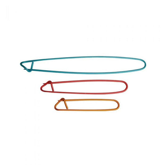 Stekenhouder set 3 stuks – KnitPro – afsluitbare aluminium stekenhouders in verschillende maten