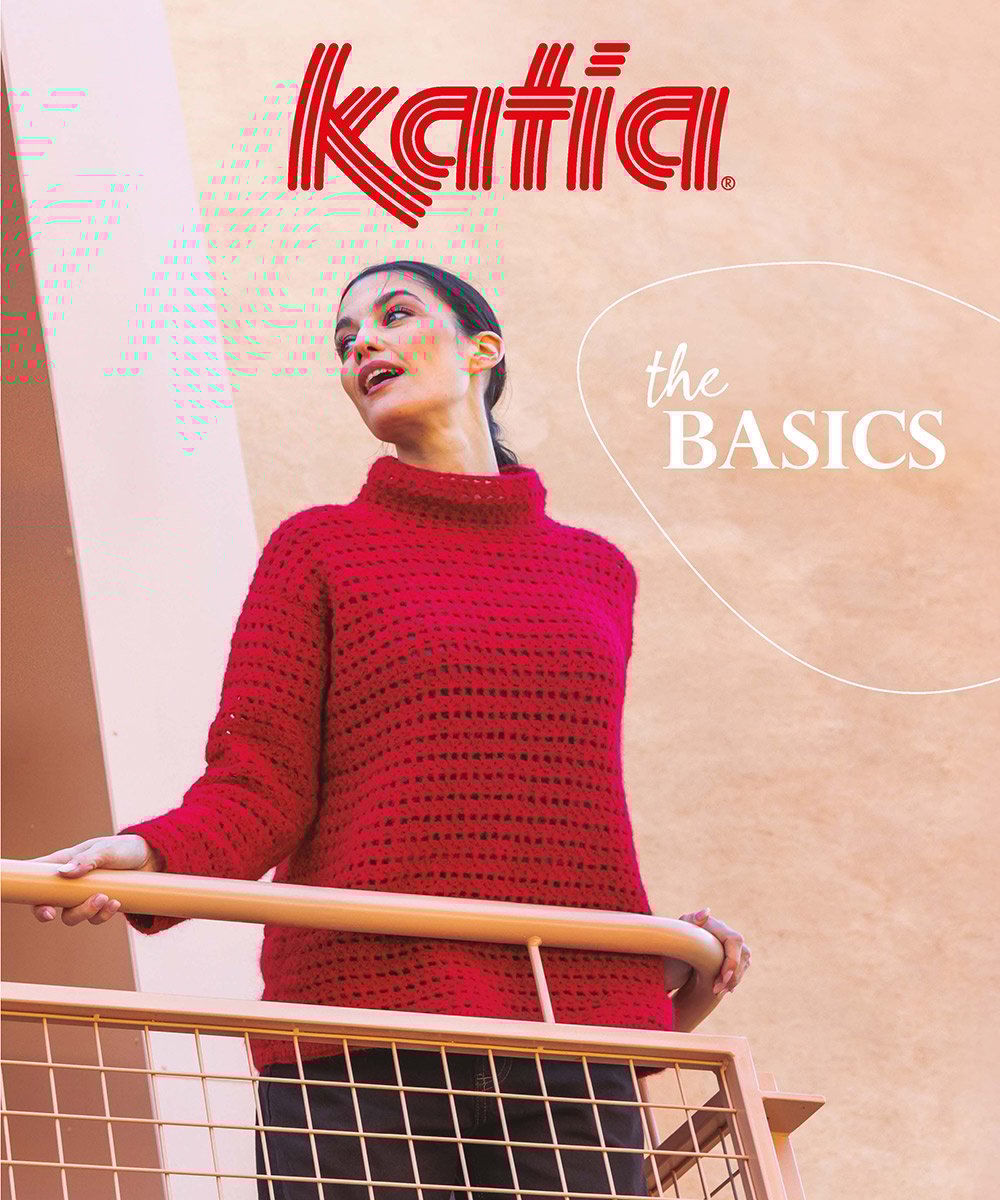 The Basics magazine met 9 brei- en haakpatronen - exclusieve selectie met Katia garen