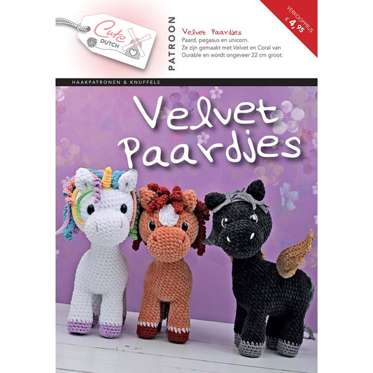 Velvet paardjes patroonboekje