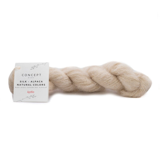Katia Concept Silk Alpaca Natural Colors